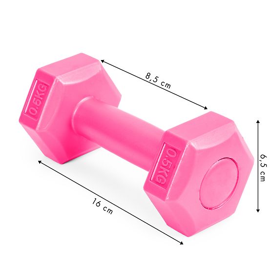 Set de gantere fitness 2x 0,5 kg