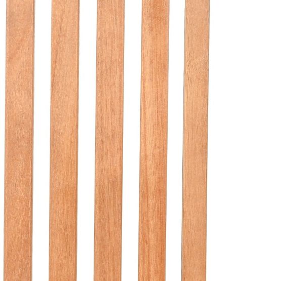 Set de grădină Familis masă 160 cm + 4 scaune cu spătare reglabile și perne crem, lemn