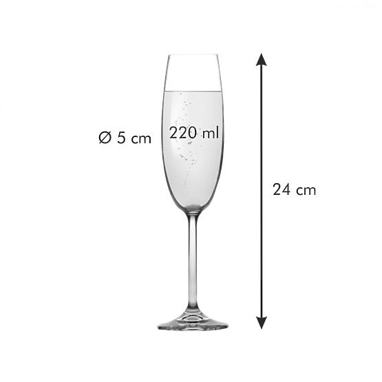 Set de masă CHARLIE culoare transparentă tescoma