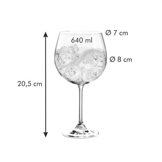 Set de masă CHARLIE culoare transparentă tescoma