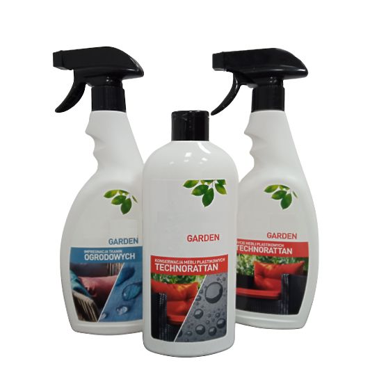 Set de masă din tehnoratan (masă 100x100 + 4 scaune) AVVICENTE gri