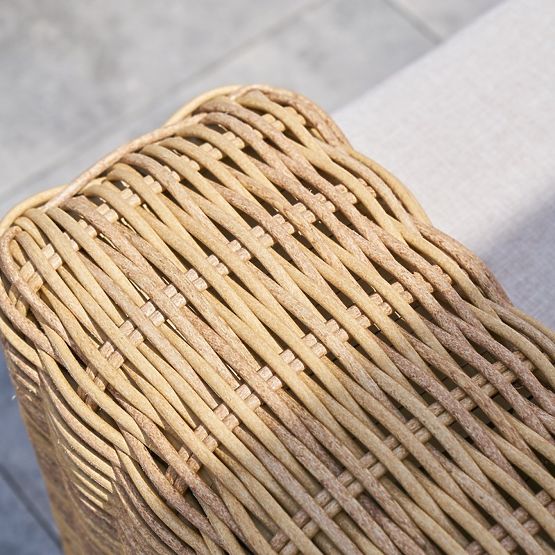 Set de mobilier de grădină Sandy, tehnoratan, bej