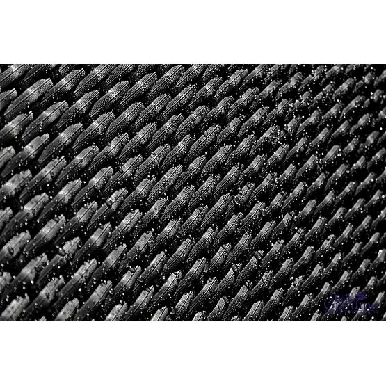 Set de mobilier de sufragerie din tehnoratan (masă 150×90 cm + 6 × scaune) AVVICENTE, negru