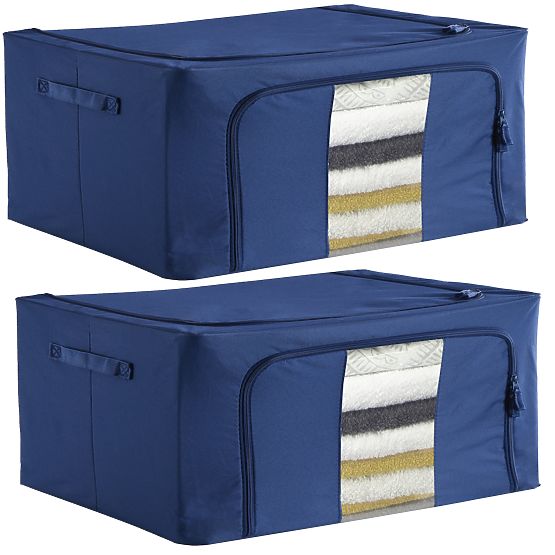 Set de organizatoare Parker albastru închis