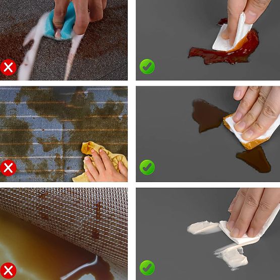 Set de suporturi pentru masă TRIVAL GREY