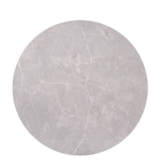 Set FLAMINGO de 2 mese, marmură cenușie/negru (2p=1buc)