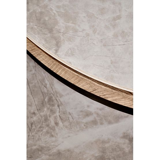 Set ITAKA de 2 bănci, marmură cenușie / grafit (1p=1buc)