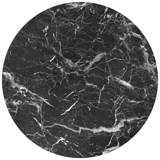 Set JAVA de 2 bănci, marmură neagră / negru (1p=1buc)