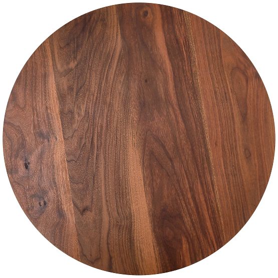 Set JAVA de 2 bănci, nuc / negru (1p=1buc)