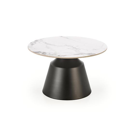 Set MAGNETA de 2 bănci, marmură albă / negru (2p=1buc)