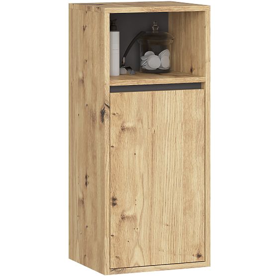 SET MOBILIER DE BAIE SUSPENDAT VAMI STEJAR ARTISAN / GRAFIT GRI