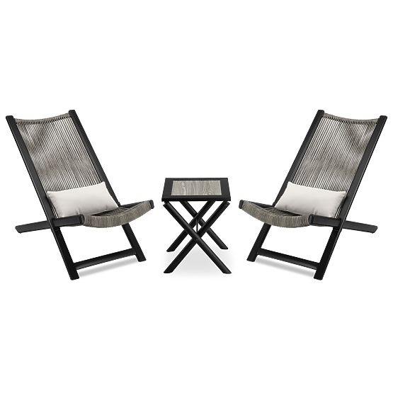 Set mobilier de grădină CHILL ONYKS