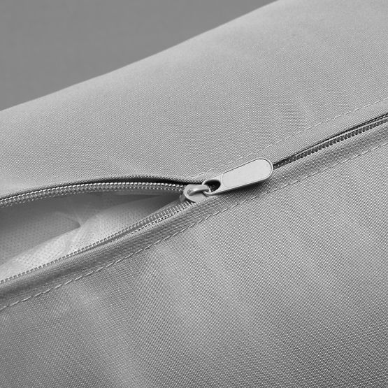 Set mobilier de grădină FLORENCJA canapea gri cu otoman