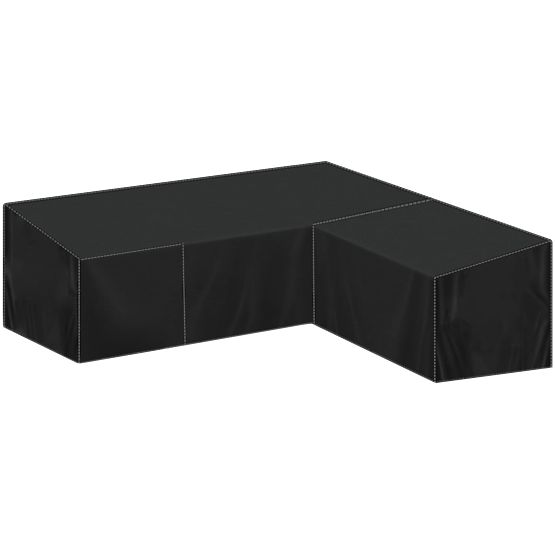 Set mobilier de grădină FLORENCJA canapea gri cu otoman