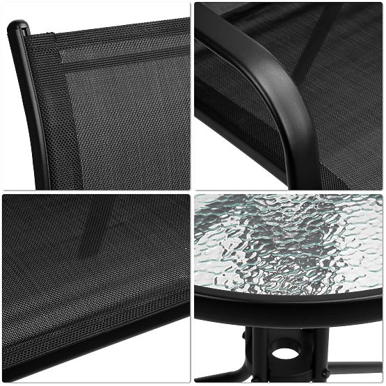 Set mobilier de grădină PALMA masă + 2 scaune