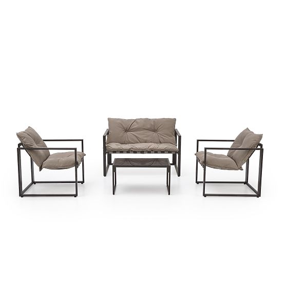 Set mobilier de gradina SHARK - cappuccino
