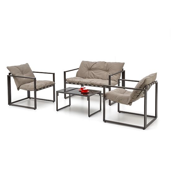 Set mobilier de gradina SHARK - cappuccino