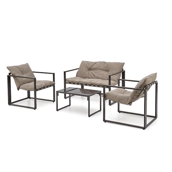 Set mobilier de gradina SHARK - cappuccino