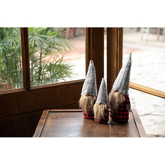 Set Spiriduș de Crăciun YX055 30+40+50cm