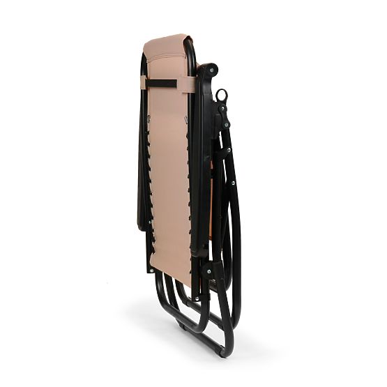 Șezlong de grădină cu spătar reglabil ZERO GRAVITY ModernHome - bej