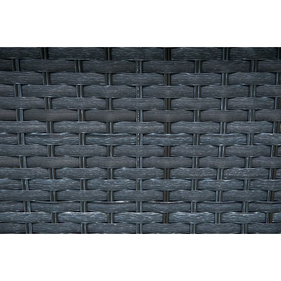 Șezlong de grădină din tehnoratan gri MATTO