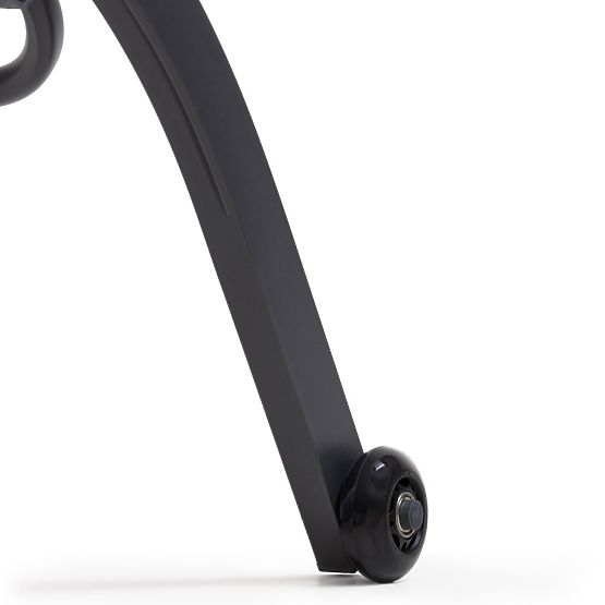 Șezlong de grădină Sandy reglabil, gri/gri închis