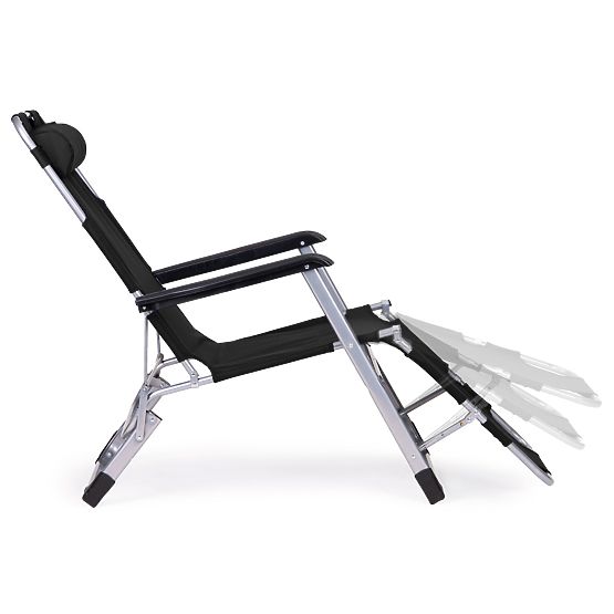 Șezlong pliabil de grădină 2 în 1 scaun