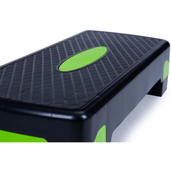 Step fitness pentru exerciții aerobic cu 2 trepte platformă