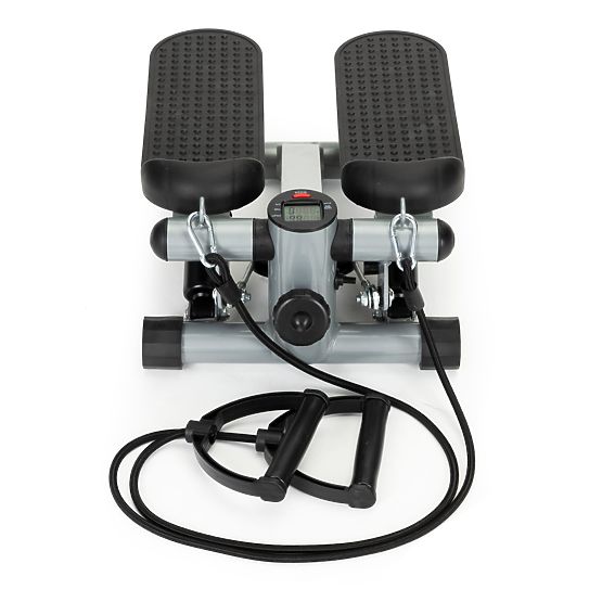 Stepper cu extensoare pentru exerciții de fitness cu contor