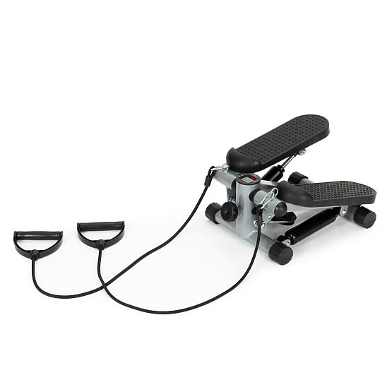 Stepper cu extensoare pentru exerciții de fitness cu contor