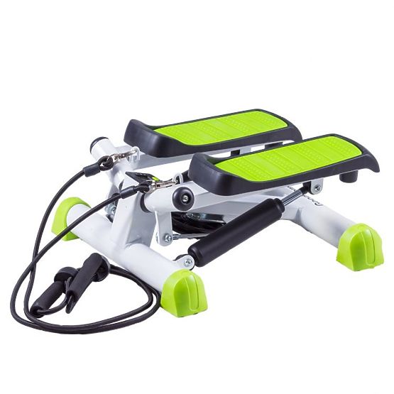 Stepper twist cu corzi elastice și contor fitness ModernHome