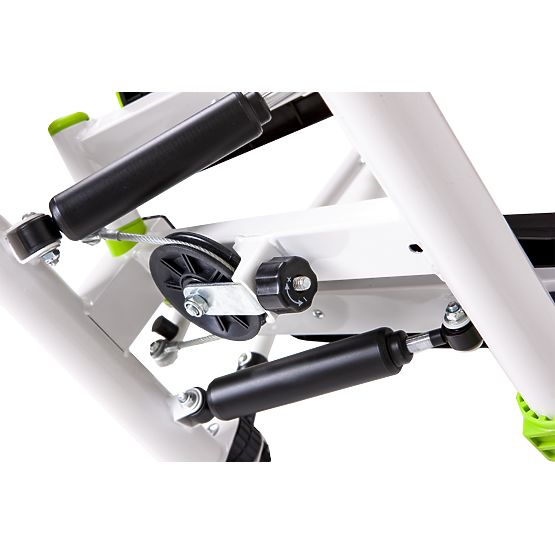 Stepper twist cu corzi elastice și contor fitness ModernHome