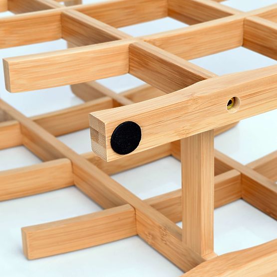 Suport de vin din bambus Todgar