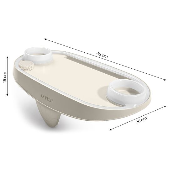 Suport pentru băuturi cu iluminare LED și spațiu pentru tabletă telefon SPA INTEX 28520