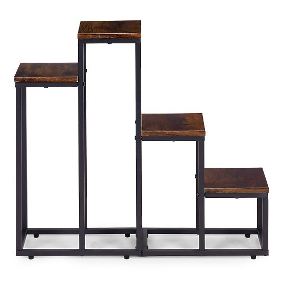 Suport pentru flori cu 4 rafturi loft ModernHome