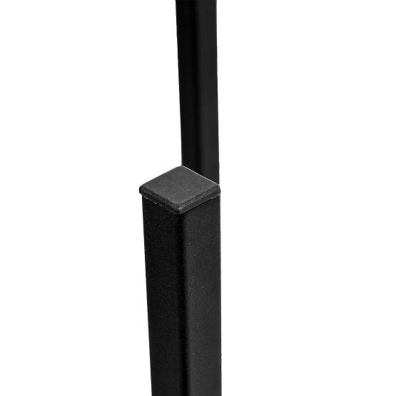 Suport pentru flori loft Torre 60 cm negru