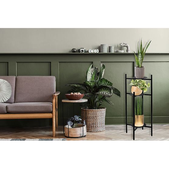 Suport pentru flori loft Tretorri Suport negru pentru flori
