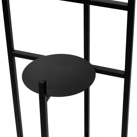 Suport pentru flori loft Tretorri Suport negru pentru flori