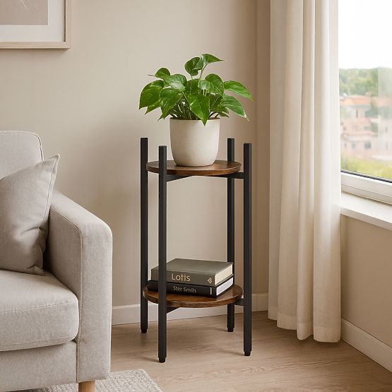 Suport pentru flori pe două niveluri decorativ loft ModernHome