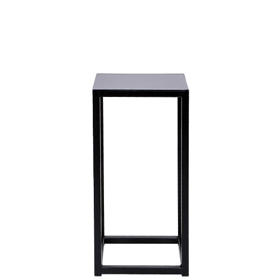 Suport pentru flori Piatto loft 40 cm negru