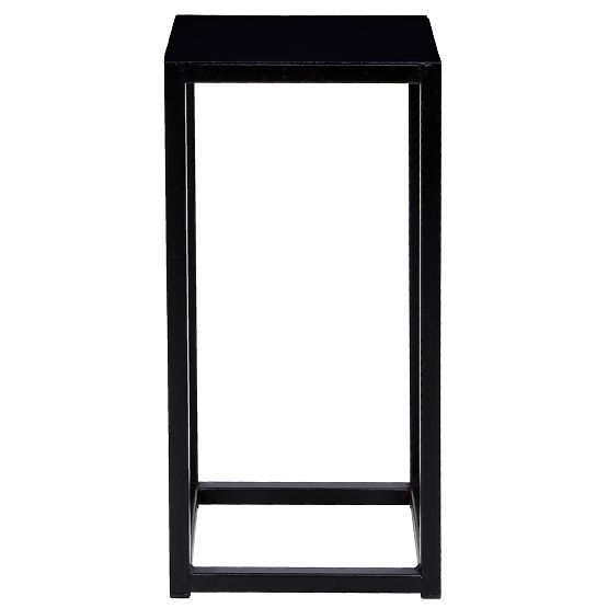 Suport pentru flori Piatto loft 40 cm negru