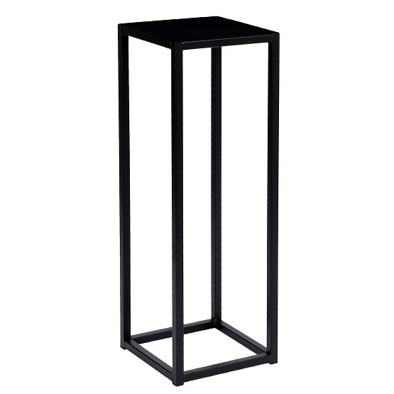 Suport pentru flori Piatto loft 60 cm negru