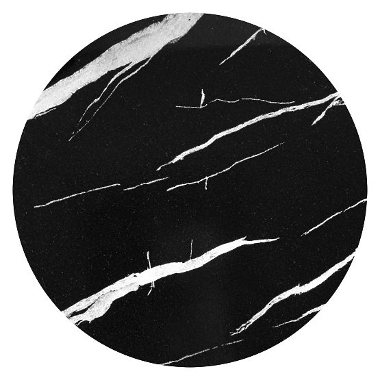 Suport pentru flori TRETORRI marmură neagră