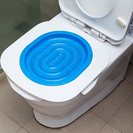 Suport pentru toaletă pentru pisici NILS albastru