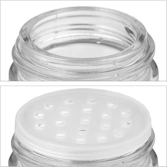 Suport rotativ pentru condimente ROTOR BLACK 20 borcane + 72 etichete