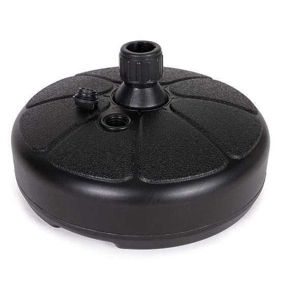 Suport universal pentru umbrele de soare negru