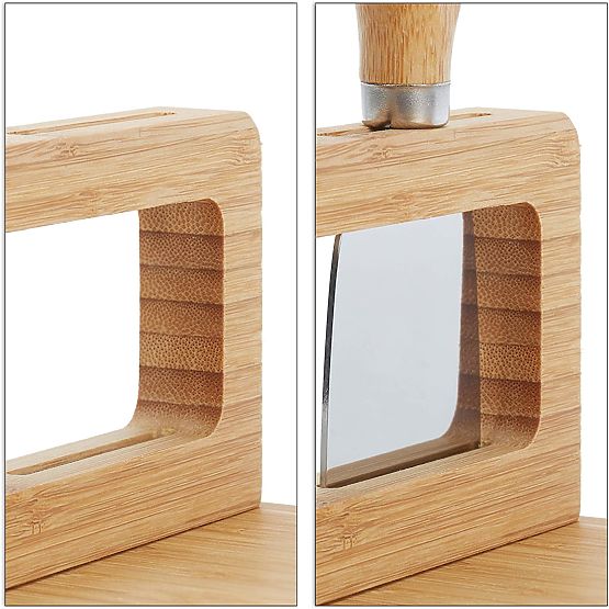 Tăviță pentru brânzeturi și gustări Salers cu tacâmuri