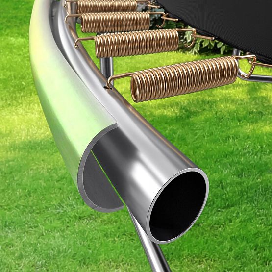 Trambulină cu plasă de protecție și scară HENZEN 305 cm albastră FT10