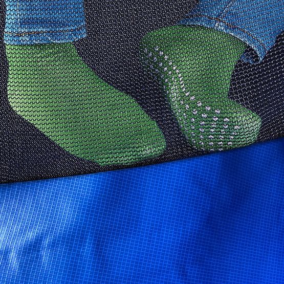 Trambulină cu plasă de protecție și scară HENZEN 305 cm albastră FT10