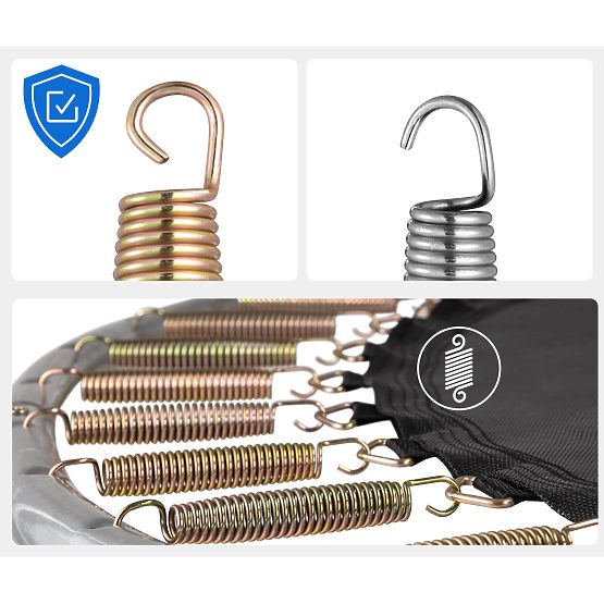 Trambulină cu plasă de protecție și scară HENZEN 305 cm albastră FT10